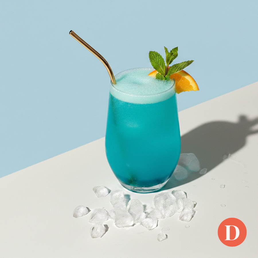 Recette du Punch au Curaçao Bleu