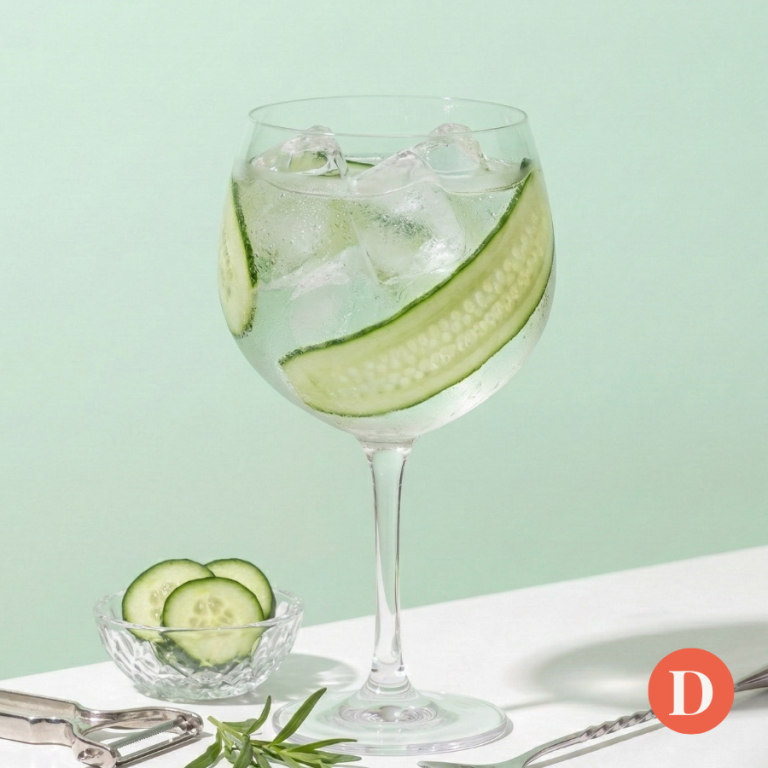 Recette du Gin Tonic Concombre