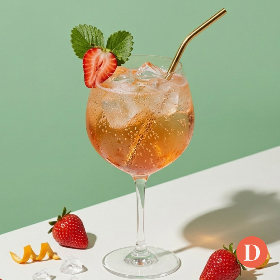 recette du gin tonic fraise