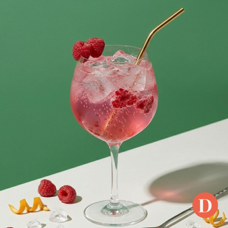Recette du Gin Tonic Framboise