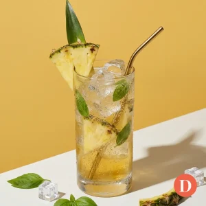 Lire la suite à propos de l’article Recette de l&rsquo;Ananas Gin Tonic