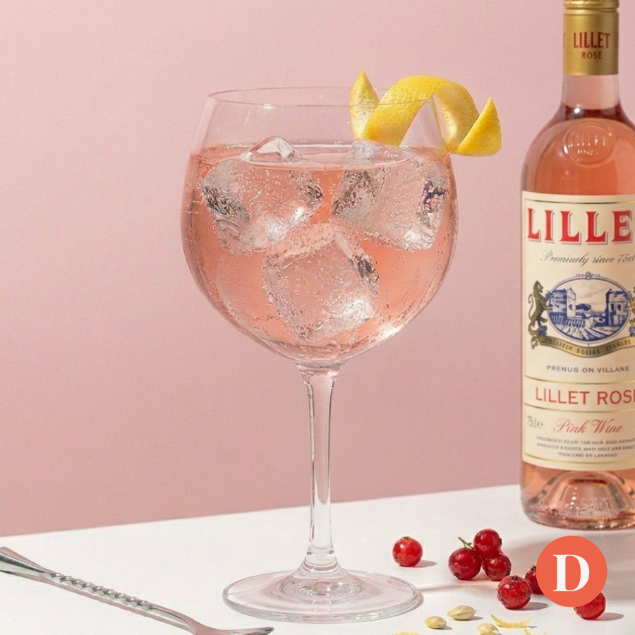 recette du lillet rosé spritz